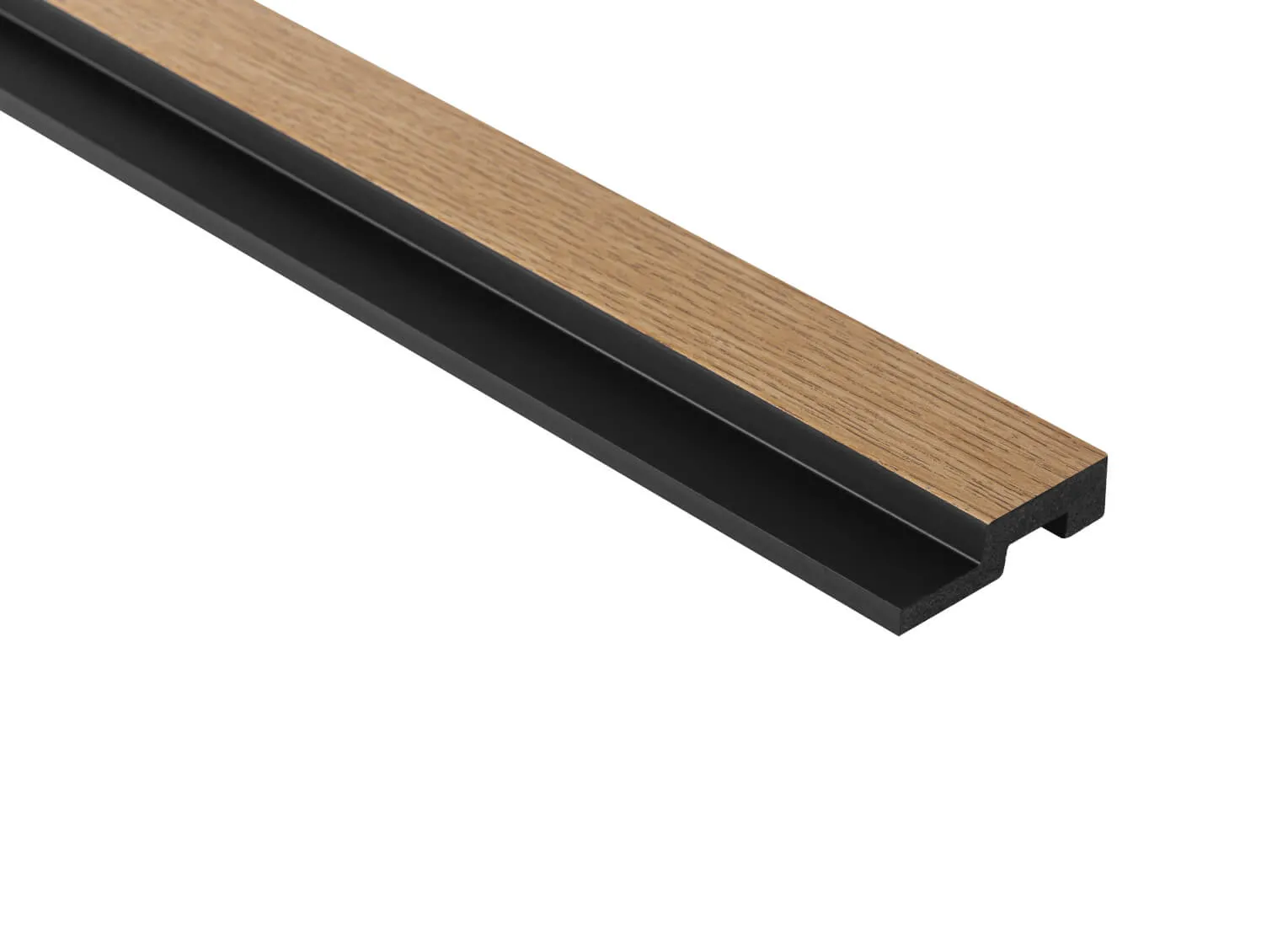 Prawe zakończenie lameli Dąb Klasyczny L0206RT wym. 200 x 1.2 x 4.5 cm, z PolyForce, kolor dąb klasyczny