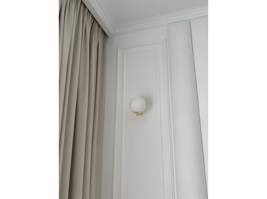 PRÓBKA 20 cm - Maskownica karnisza Mardom Decor MD137 biała wym. 9.6 x 5.5 cm, z PolyForce