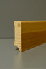 Listwa przypodłogowa fornirowana nielakierowana CP58 (240 cm x 5,8 cm x 1,6 cm) jesion ciemny