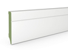 Listwa przypodłogowa MDF Plus F8 biała (262 cm x 8 cm x 1,6 cm) wilgocioodporna lakier półmatowy RAL 9003