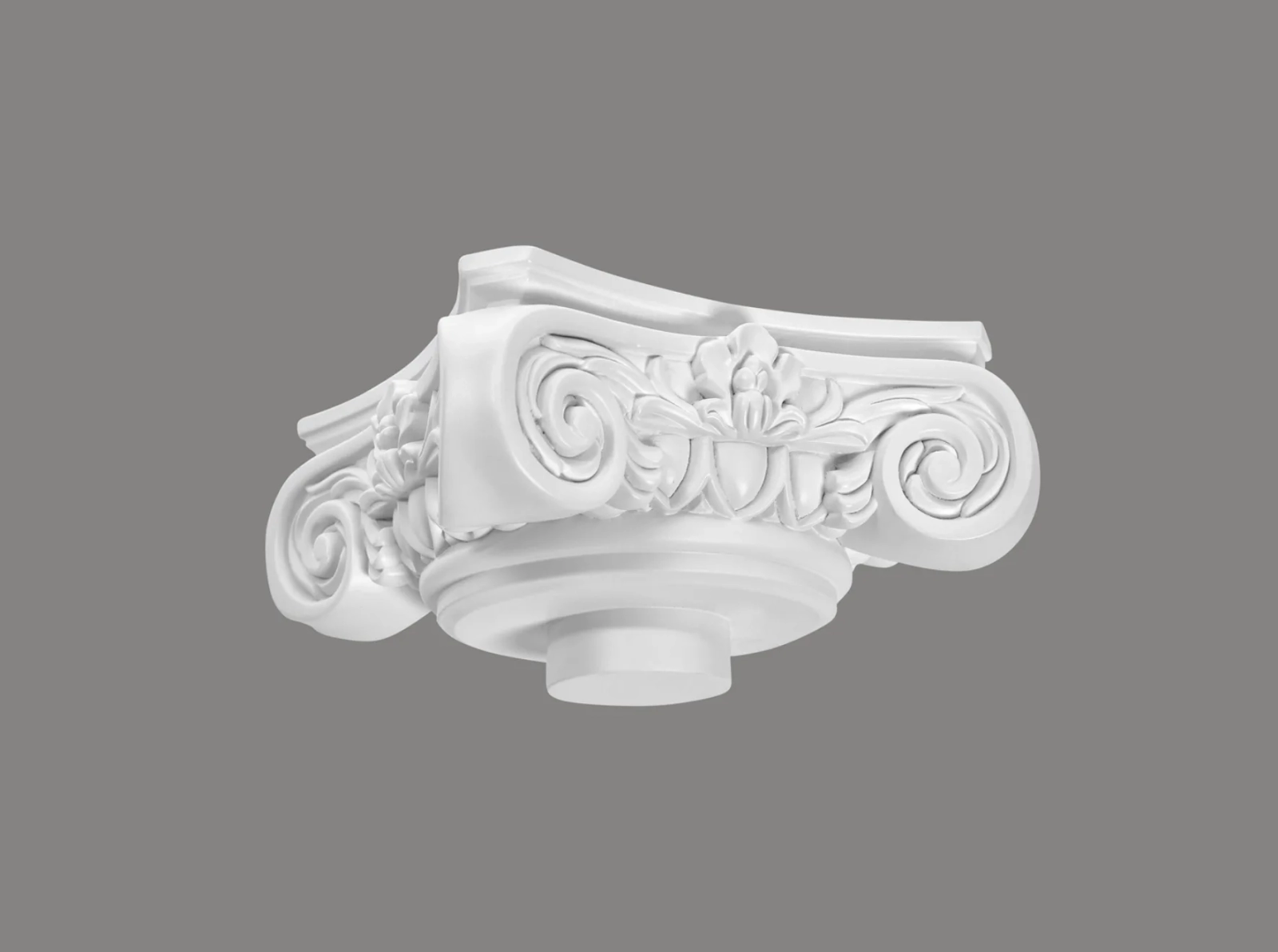 Nasada kolumny C1001-1W biała wym. 30 x 30 x 11.5 cm, z ProFoam