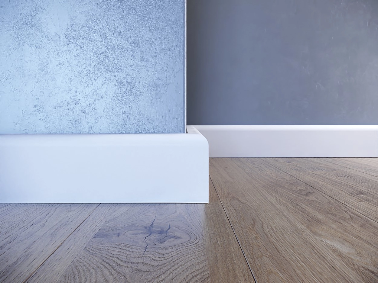 Listwa przypodłogowa drewniana lakierowana Lapis 60 (240 cm x 6 cm x 1,8 cm) iglaste