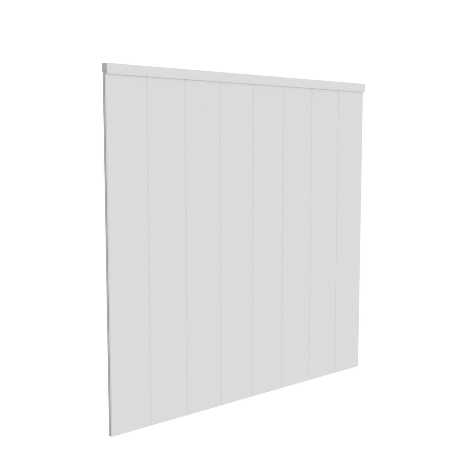 Nowoczesna boazeria ścienna MDF lakierowana - wym. 200 x 102 cm - Pure Slim