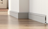 Listwa przypodłogowa Premium Floor Durofit PF082G Szara RAL 7047 8 cm