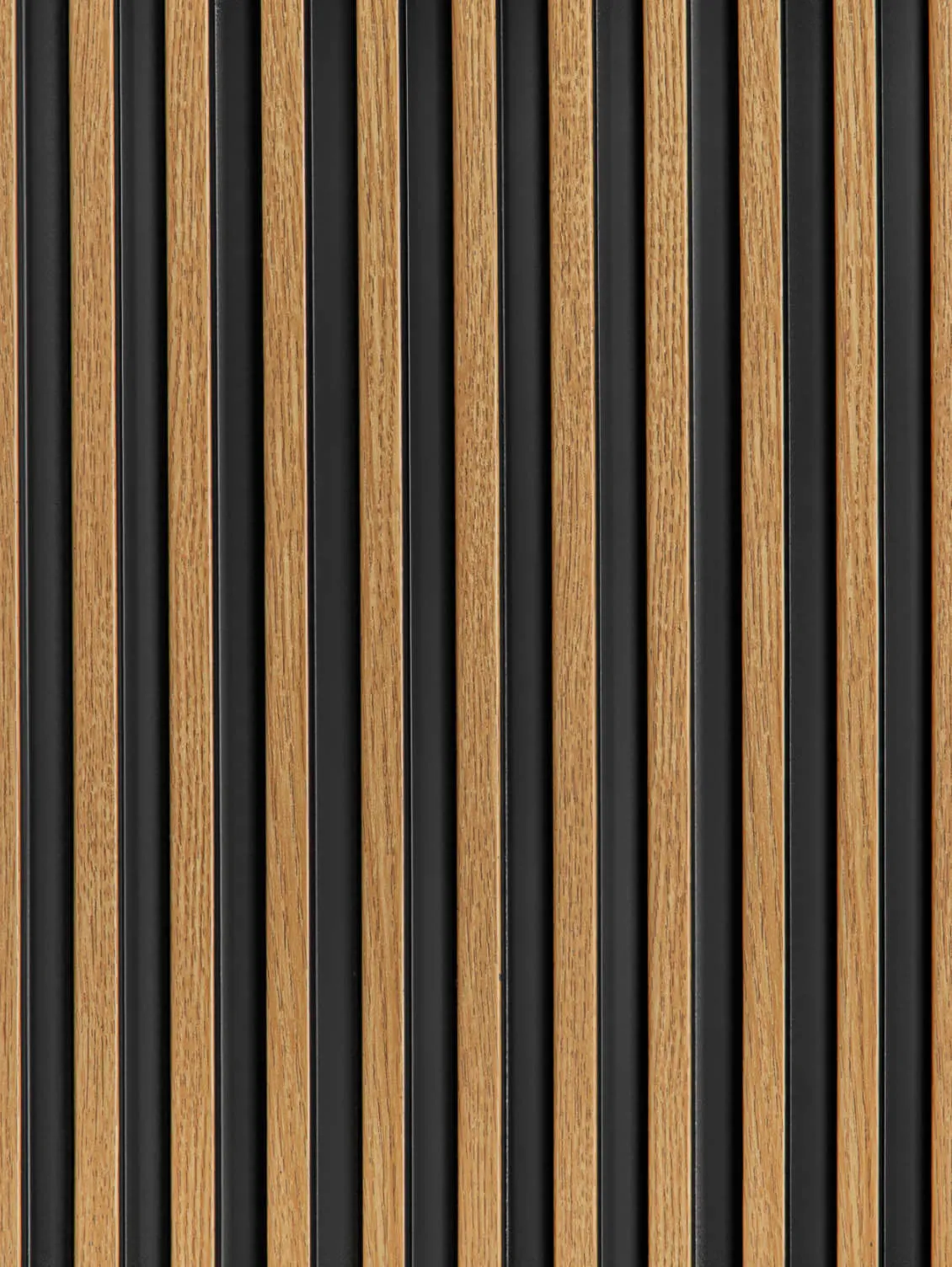 Lamela ścienna L0105 w kolorze naturalny dąb o wymiarach 270 x 1.2 x 12 cm, z PolyForce