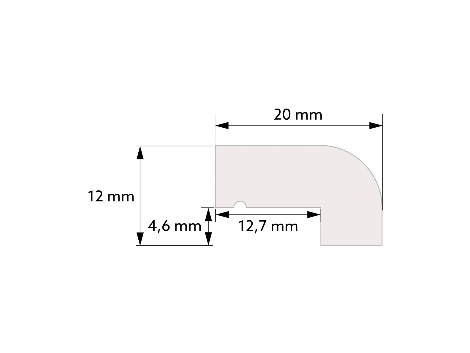 Zwieńczenie boazerii angielskiej TP001P z PolyForce