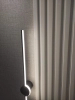 Lamela ścienna L0301 biała wym. 270 x 2 x 11.5 cm, z PolyForce