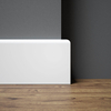 Listwa przypodłogowa MDF FOGE LB1 - 80 biały półmat, lakierowana