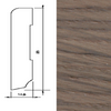 Drewniana listwa przypodłogowa lakierowana 60/16 (240 cm x 6 cm x 1,5 cm) Dąb Latte Macchiato
