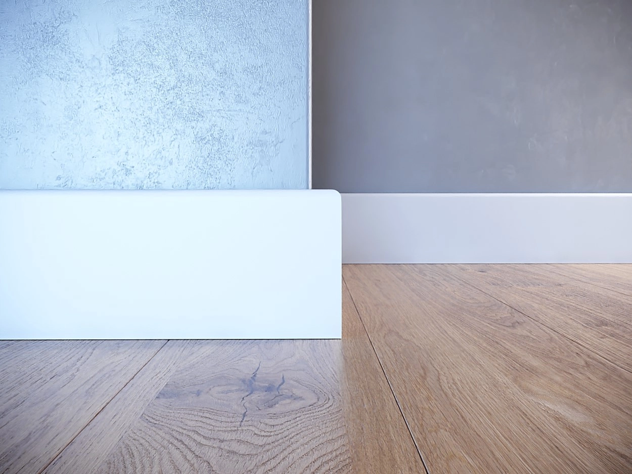 Listwa przypodłogowa drewniana lakierowana LAPIS 70 (240 cm x 7 cm x 1,6 cm) iglaste