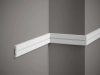 Listwa ścienna MDD414 biała wym. 200 x 1.1 x 5.1 cm, z ProFoam