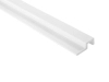 Prawe zakończenie L0301RTP białe wym. 200 x 2 x 6.2 cm, z PolyForce