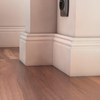 Listwa przypodłogowa MDF Plus Wzór F7 (262 cm x 10 cm x 1,6 cm) biała, wilgocioodporna, lakier półmatowy RAL 9003