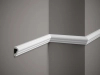 Listwa ścienana biała MD255 wym. 200 x 2 x 3.9 cm, z PolyForce