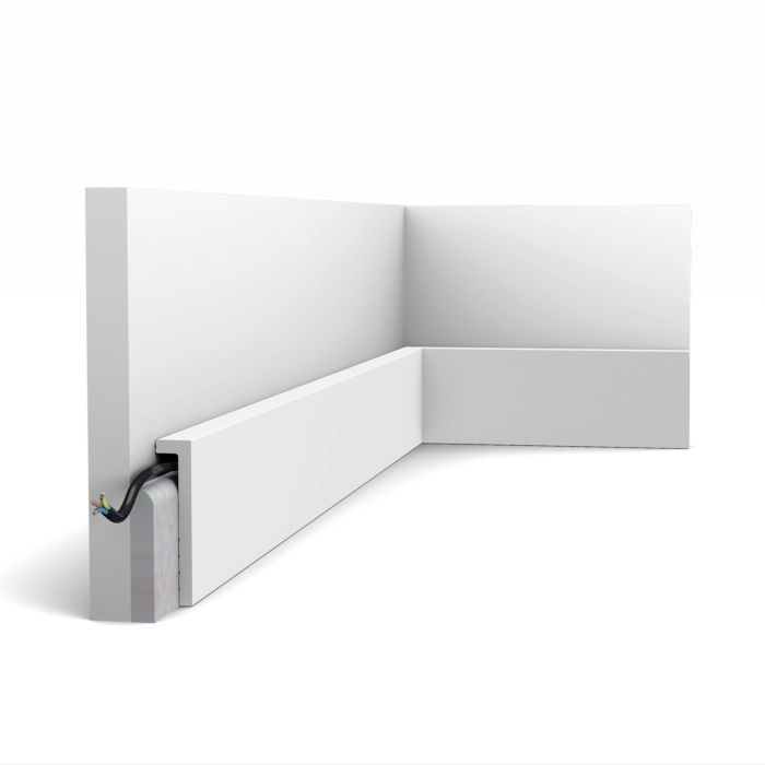 Listwa przypodłogowa RAL 9003 - Orac Decor SX171-RAL9003