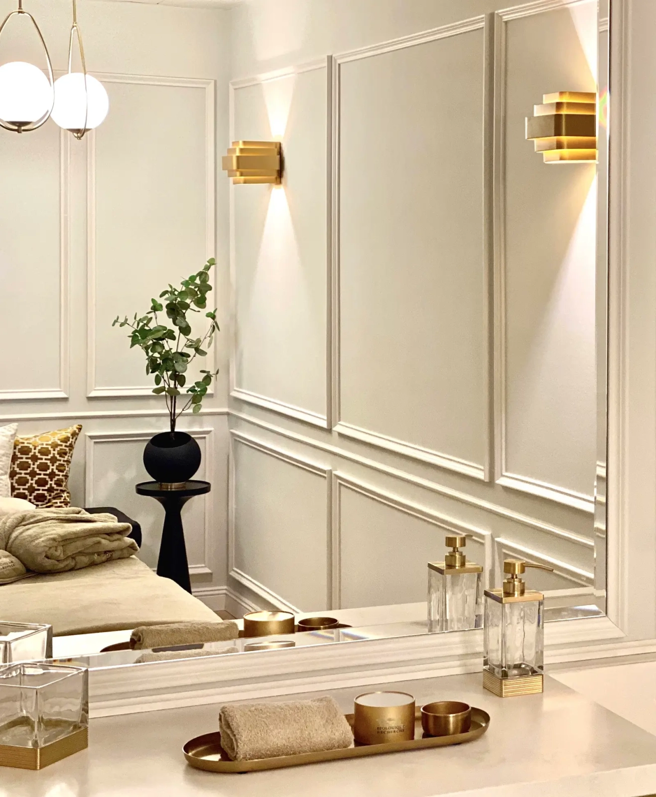 Klasyczne ramki ścienne Mardom Decor MD003 + MD318 – zestaw listew dekoracyjnych