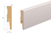 Listwa przypodłogowa MDF TRIO R5, Kaszmir, 8cm
