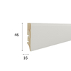 Listwa przypodłogowa drewniana lakierowana PW46 (220 cm x 4,6 cm x 1,6 cm) iglaste