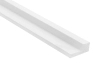 Prawe zakończenie lameli L0101RP białe wym. 270 x 2.9 x 1.2 cm, z PolyForce