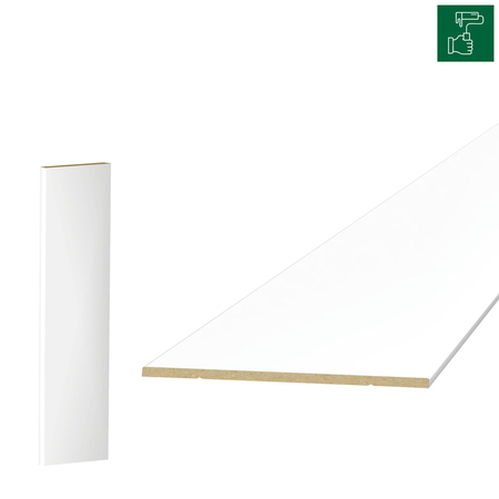 PRÓBKA 20 CM - Listwa boazeryjna ELEGANT XL, boazeria ścienna do malowania