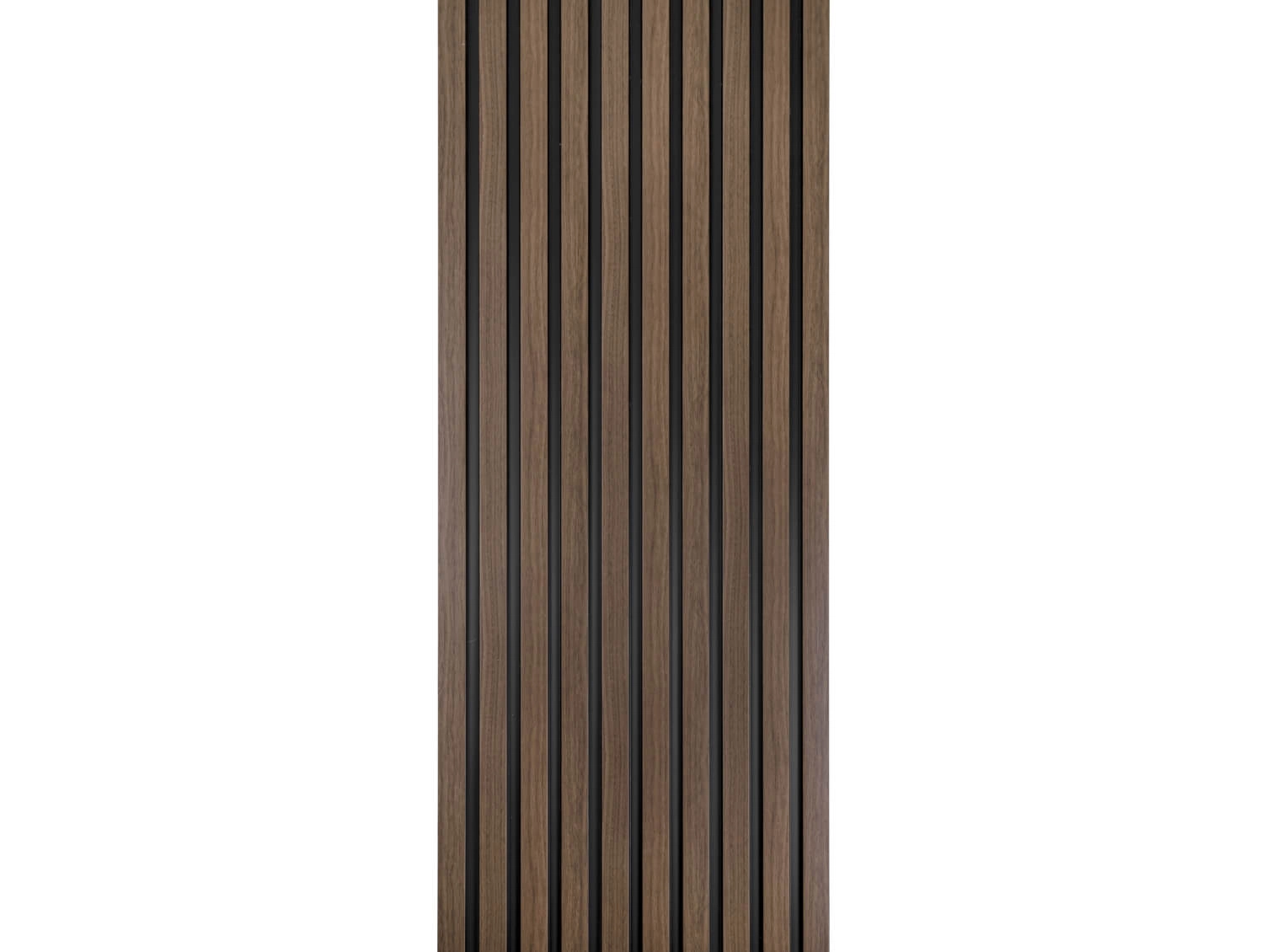 Lamela ścienna Dąb Ciemny L0204 wym. 270 x 1.2 x 12.1 cm, z PolyForce, w kolorze ciemny dąb