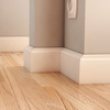 Listwa przypodłogowa MDF PLUS wilgocioodporna biała RF (262 cm x 8 cm x 1,8 cm) lakier półmatowy RAL 9003