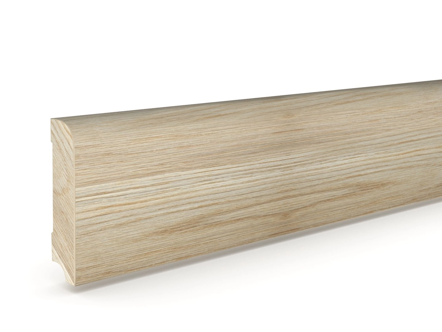 Listwa przypodłogowa fornirowana nielakierowana CP80 R10 (240 cm x 8 cm x 1,8 cm) dąb